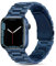 Tasikar Correa de metal Compatible con Apple Watch 46mm 45mm 44mm 42mm Acero inoxidable Correa de repuesto Compatible con Apple Watch Ultra SE 2 SE Seires 10 9 8 7 6 5 4 3 2 1, Azul