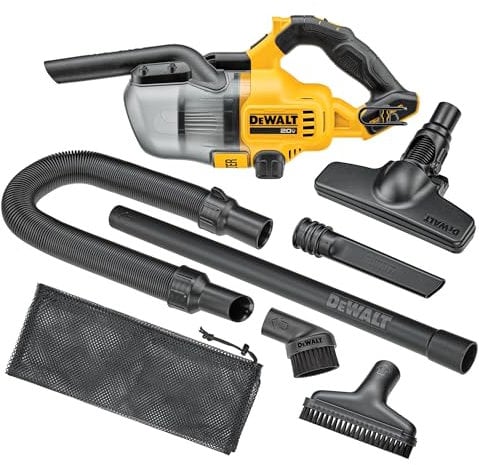 DEWALT DCV501HB, Vacuum, Blend, Yellow, One Size