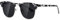 kimorn Polarisierte Sonnenbrille Unisex Retro Halb-Randlos Rahmen Klassisch Eyewear AE0550 (Graue Linse In Schildpatt Grau, 52)
