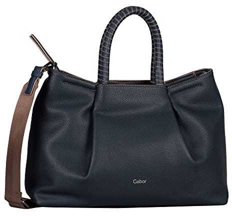 Gabor bags , ANDIE, Damen, Shopper, M, blau , 39x12x26cm