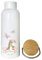 Manufaktur Liebevoll Trinkflasche mit Namen | Personalisiertes Geschenk | 500 ml Isolierflasche aus Edelstahl mit Bambusdeckel | mit zauberhaftem Pony