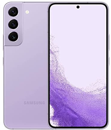 Samsung Galaxy S22 5G 128GB, Unlocked - Violet (Renewed)