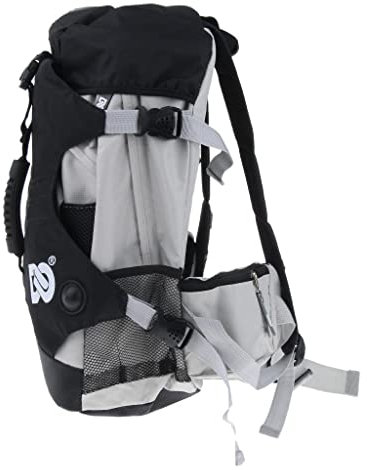 Pistro Großer Rucksack für Rollschuhe, Inline-Skates, Aufbewahrungstasche, Schwarz, 45 x 32 x 18 cm