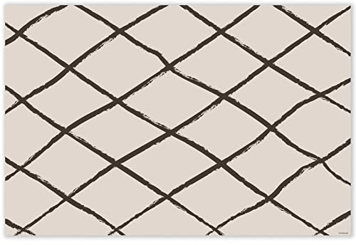 mubusi Alfombra Vinílica Cocina Salón - Varios Tamaños - (Bereber Beige 160x240 cm)