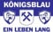 Flagge Gelsenkirchen Fahne KÖNIGSBLAU EIN LEBEN LANG 90x150 cm