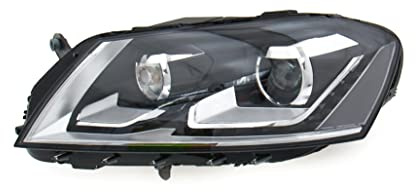 EDA PREMIUM auto Scheinwerfer Links 3AB941753 passend für VW PASSAT B7 EURO TYPE, 11-14 mit Motor, XENON, mit Blöcken