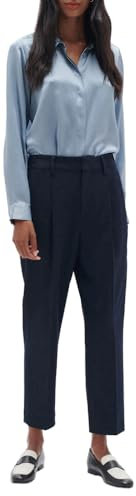 CAROLL Pantalon Cigarette 7/8ème marine 42