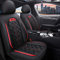 Maidao Autositzbezüge für Mazda CX-5 Grand Touring Sitzbezüge, PU Leder 5-Sitze Allwetter wasserdichtes Komfortabler Autositzbezug Full Set Sitzbezüge (Schwarz Rot)