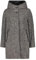 Gil Bret Damen Wolljacke mit Kapuze Taupe/Black,40