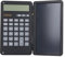 Taschen Rechner Notizblock mit LCD-Schreib Tablette, Faltbare Tragbare 12-stellige Anzeige Wissenschaft Liche Elektronik mit Handschrift Tafel für Studenten (Black)