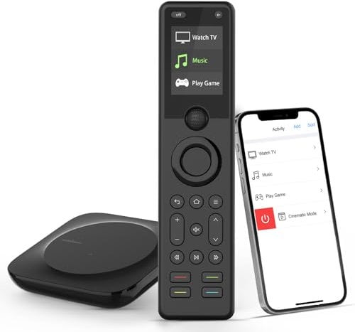 SofaBaton Update X1S Universal Remote Control with Hub and App, All-in-One Smart Universal Remote Control with Customize Activities, Works with Bluetooth/WiFi Devices/Alexa/Google Assistant