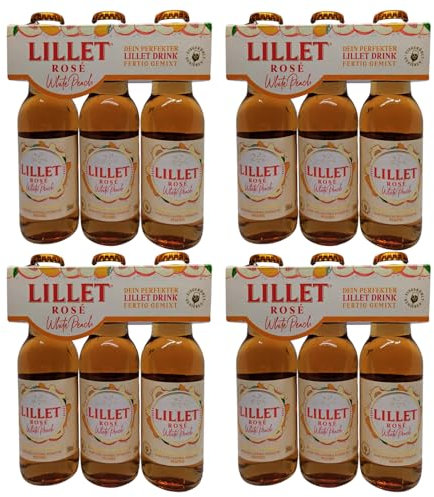 12 x Lillet White Peach 0,2 l 10,3% by Reichelts