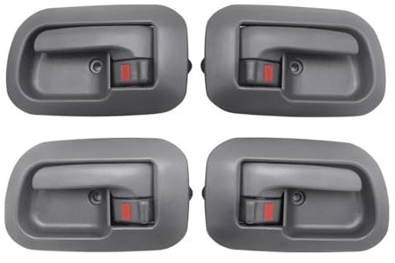 Mingbereit Türgriff Innen FÜR TOYOTA FÜR SIENNA FÜR VAN 1998–2003, 4 Stück, Graue Farbe Im Innentürgriff Auto Innengriff
