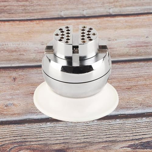 SustVita Gravur Block Ball Vise, 360 ° Rotation Universal Gravur Werkzeug für Metall, Praktisches Graveur Werkzeug und Setz block, Essential Metall Gravur Werkzeuge
