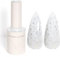 VENALISA UV Negellack Natur Grauer Glitzer Gellack UV Gel Nail Polish Klassischer und All MatchStil für Valentinstag Hochzeit Dating Weihnachtswochenende 10ml