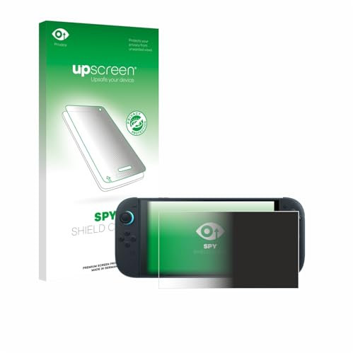 upscreen Protection Anti-Espion pour Nintendo Switch 2 - Anti-Spy Privacy Film Protection Ecran de Confidentialité