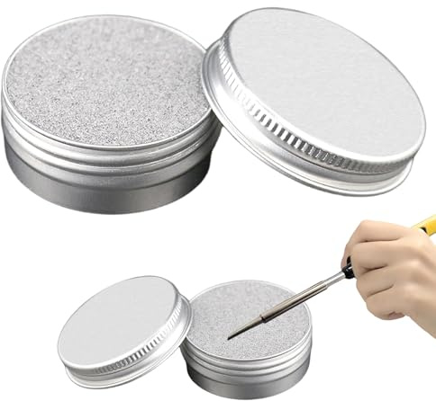 Lötspitzenreiniger,Lötspitzen Reaktivator,Lötkolben Reiniger | Oxidierter Lötzubehör,Entfernbare Oxidschicht,Zur Reaktivierung Oxidierter Lötspitzen (Nettogewicht: 30g Dose)