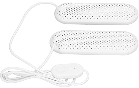 UPALDHOU Deodorisieren von Erwachsenenschuhen Trockner mit Intelligenter Timing -Funktion für den USB -Schuhtrockner Im Haushaltsbetrieb Resistent (WHITE)