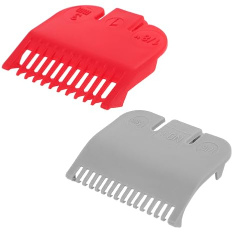 WOONEKY Haarschneidemaschine Aufsätze Kunststoff Aufsteckkamm Kleine Professionelle Clip Begrenzer Haartrimmer Zubehör Für Präzises Haarschneiden Salon Und Heim