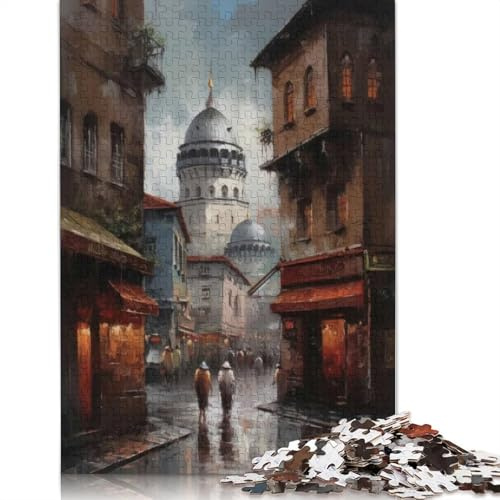 Istanbul Türkei Charm Puzzles 1000-teiliges Puzzle für Erwachsene, Puzzle, Puzzles für Erwachsene, Geschenke, 1000 Stück (75 x 50 cm)