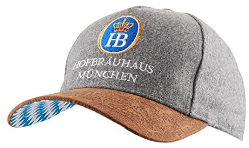 Hofbräuhaus München Cap Tracht Original Flexfit Cap für Herren und Damen | Baseball-, Trucker- Kappe | Geschenkidee für Männer und Frauen