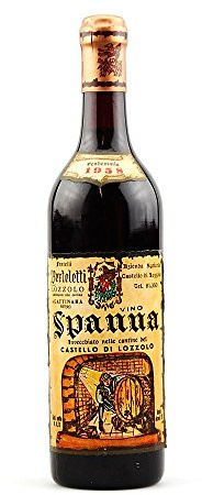 Wein 1958 Spanna Berteletti Castello di Lozzolo
