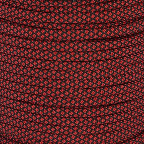 5/32 Zoll x 164 Fuß (4 mm x 50 m) Paracord 550 Paracord-Seil, 7 Innenstränge/Fallschirmleine, Typ III Paracord, ideale Nylonschnur für Survival- und Campingausrüstung