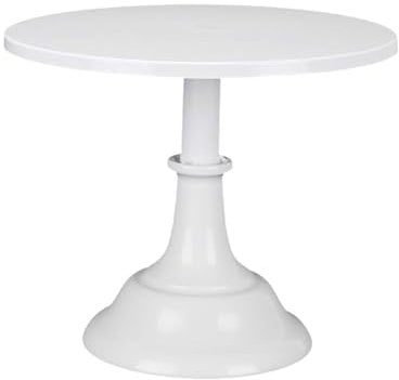 Youyijia 10 inch Cake Stand Round Cupcake Stands Metal Dessert Display Cake Stands Metal Cake Pedestal Snack Tray Baking Party Supplies Centerpiece Cake Trays Display for Party Wedding