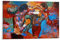 xiaoxiami Rocky Balboa Vs Apollo Creed Leinwand-Kunst-Poster und Wand-Kunstdruck, modernes Familienschlafzimmerdekor, 30 x 45 cm