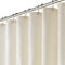 BTTN 182x214 cm Drop Waffel Duschvorhang, extra lang, schimmelresistent, Duschvorhänge, wasserdicht, dickes Stoff, Hotel, Luxus-Duschvorhang-Set mit 12 Haken (182x214 cm, cremefarben/elfenbeinfarben)