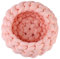 Katzenkörbchen Gewebtes Katzenbett Nest Aus Reiner Baumwolle Warmer Katzenkorb Kuschelkissen Haustierbett Maschinenwaschbar pink 1,30cm/12in