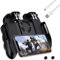 ciciglow Contrôleur de Jeu Mobile, Contrôleur de Jeu Mobile PUBG, Poignée de Jeu, Manette de Jeu pour Smartphone, Contrôleur de Jeu pour Téléphone avec Ventilateur de Refroidissement