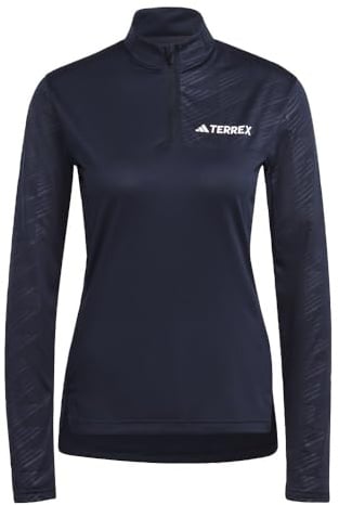 adidas Women's Terrex Multi Half-Zip Long Sleeve T-Shirt T-Shirt