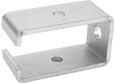 Channel Trolley Track Hanger Support, Channel Trolley Track Hanger Bracket Heavy Duty Track Intermediate Hanger Bracket Support for Electric Hoist and Rolling Door
