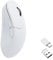 Keychron M3 Mini Kabellose Maus, PAW3395-Sensor mit programmierbarer Makrotaste 26.000 DPI, 4000Hz 2.4GHz Bluetooth 5.1, 55 g, ultraleichtes ergonomisches Design – weiß