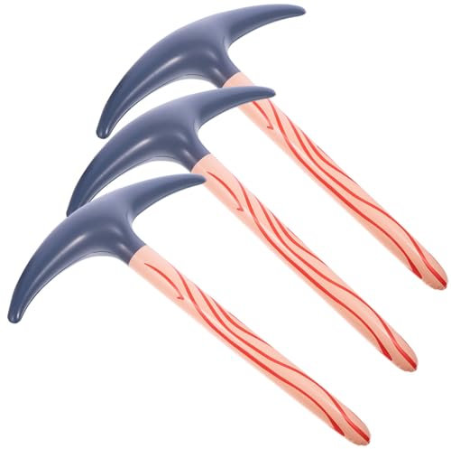 Toyvian 3 Stück Aufblasbare Spitzhacke Zum Aufblasen Spitzhacke Aufblasbares Spielzeug Gefälschte Spitzhacke Stütze Spielzeug Simulation Spitzhacke Modell Für Kinder Partygeschenke