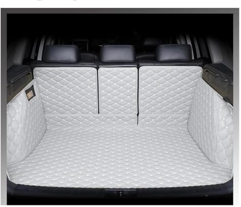DZSLLOOI Alfombrilla Maletero Esteras Maletero Traseras para Seat para Cupra para Ateca Kh7 2016~2023 5 Asientos Impermeables Bandeja Carga Alfombra Funda Protector(Grey,Full)