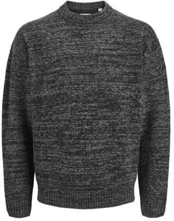 JACK & JONES Male Strickpullover Einfarbig Strickpullover