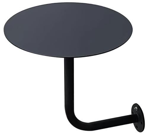 Locuetyn Hoher Bartisch, Bistrotisch, weißer Couch-Esstisch, Wandmontage, Cocktail-Bartisch, hoher Pub-Bistrotisch, kleiner Beistelltisch, Dekor-Möbel für Wohnzimmer, Schlafzimmer, Küche