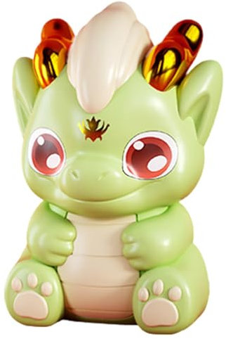 Spardose mit Drachenfigur - Chinesisches Neujahrsdrache Spardose - Drachenfigur 2024 | Drachenmaskottchen | Bruchsicheres Münzglas | Ideal für Kindersparen und Ausstellen