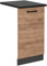 Vicco Tapa del lavavajillas R-Line, Roble Dorado, 45 cm, ET Antracita