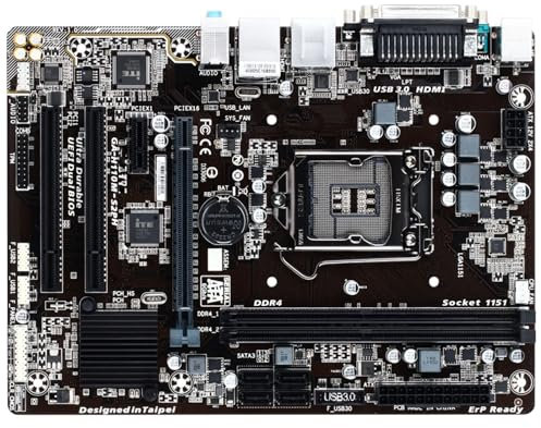 Cartes mères d'ordinateur Fit for GIGABYTE GA-H110M-S2PH DDR4 H110 LGA 1151 I3 I5 I7 DDR4 32G