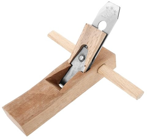 HYTROVE Handhobel Holz mit Kupfereinlage Verstellbarer Klingenfunktion für Präzise Holzbearbeitung für DIY Projekte und Professionelle Anwender