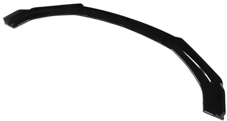 Frontspoiler Lippe 3 Stücke Front Lip Splitter Kit Glanz Schwarz Hohe Zähigkeit Universal Front Spoiler Body Kit Vorne Spoilerlippe