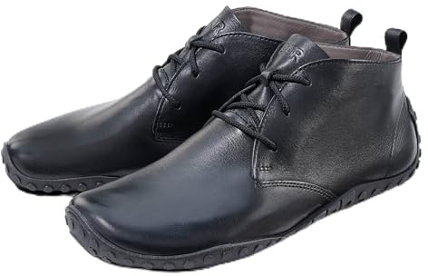 BÄR | Jaden 2.0 | Herren Stiefeletten | 100% Zehenfreiheit, Barfußschuh, Für Einlagen geeignet, Extrem leicht, Hallux valgus geeignet