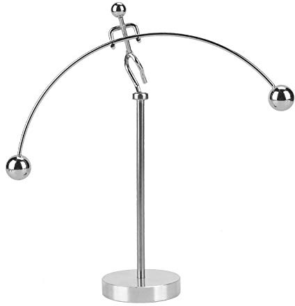 Sorandy Balanced Ironman Toy to Relieve Stress for Children and Adults on Desk 5.4oz Weight Classic Decoration Color Variety 7.3*3.7*1.6 in