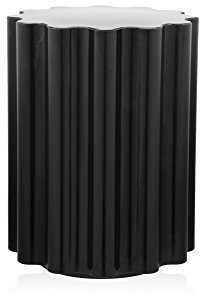Kartell Calice Vaso, Tecnopolimero termoplastico colorato in Massa, Nero, 35 x 46 cm