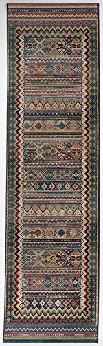 Theko Gabiro 416 Galerie Klassischer Orientteppich Läufer strapazierfähig und sehr robust in der Farbe Multicolor, Maße: 80cm x 300cm, 407968