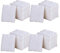 Solustre Almohadillas de algodón de limpieza cuadrada de algodón facial de 222 piezas para cara, pestaña, labio, belleza, cuidado de la piel
