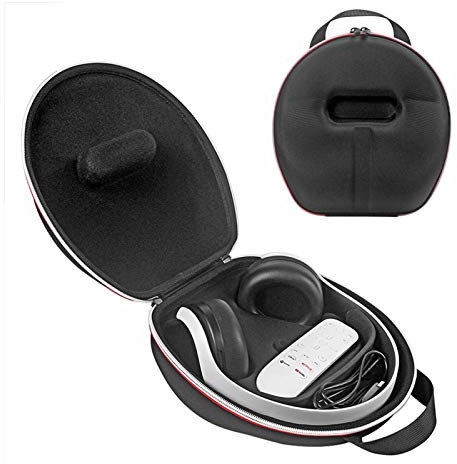 bulrusely Für PS5 Pulse 3D Reisetasche Schutzhülle, Tragetasche, Hard Travel Case Für PS5 Pulse 3D, Wireless Headset, Kratzfest, Staubdicht Und Stoßfest, Aufbewahrungsschutz - Schwarz